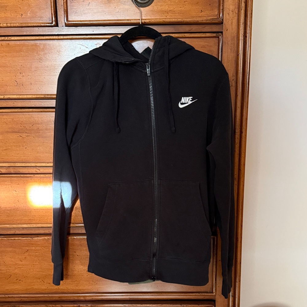 Nike Black Full-Zip Hoodie